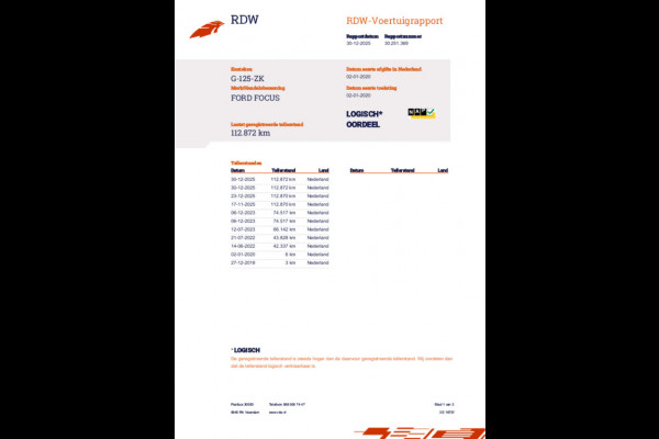 Ford FOCUS Wagon 1.5 EcoBoost ST Line Business / 1e Eigenaar / 112dkm NAP / Panodak / Incl. BTW / Navi