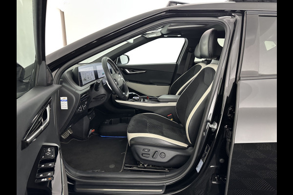 Kia Ev6 GT-Line 77.4 kWh (3-Fase-11kW) {SOH-96%} (INCL-BTW) Aut. *HEATPUMP | PANO | HEAD-UP | LEATHER-ALCANTARA | ADAPTIVE-CRUISE | DIGI-COCKPIT | MERIDIAN-AUDIO | MEMORYPACK | FULL-LED | KEYLESS | TOPVIEW | DAB | BLINDSPOT | NAVI-FULLMAP |