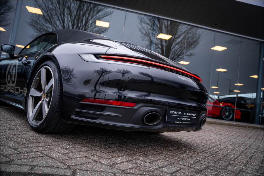 Porsche 911 Cabrio 4S (450pk) Sport Design ** Ventilatie ** 4 wielsturing ** BOSE ** Classic 21"