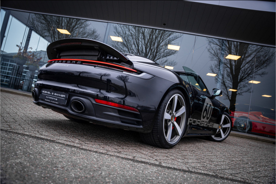 Porsche 911 Cabrio 4S (450pk) Sport Design ** Ventilatie ** 4 wielsturing ** BOSE ** Classic 21"