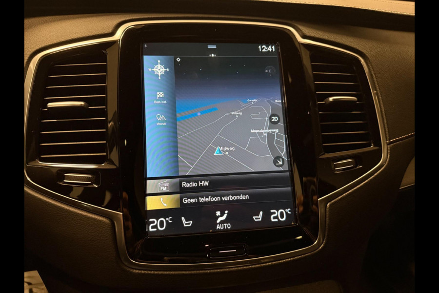 Volvo XC90 2.0 T8 Recharge AWD R-Design 455PK L-RANGE 7P PANO/LEDER/NAVI/CAM/H-KARDON/DAB///