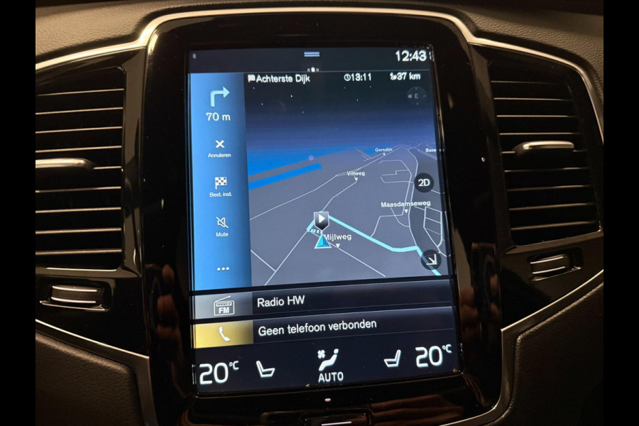 Volvo XC90 2.0 T8 Recharge AWD R-Design 455PK L-RANGE 7P PANO/LEDER/NAVI/CAM/H-KARDON/DAB///