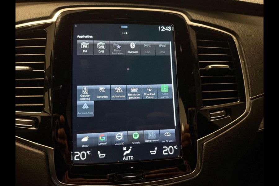 Volvo XC90 2.0 T8 Recharge AWD R-Design 455PK L-RANGE 7P PANO/LEDER/NAVI/CAM/H-KARDON/DAB///