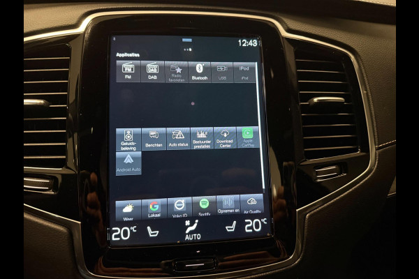 Volvo XC90 2.0 T8 Recharge AWD R-Design 455PK L-RANGE 7P PANO/LEDER/NAVI/CAM/H-KARDON/DAB///