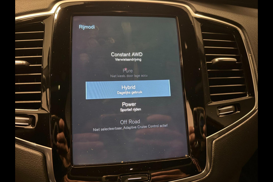 Volvo XC90 2.0 T8 Recharge AWD R-Design 455PK L-RANGE 7P PANO/LEDER/NAVI/CAM/H-KARDON/DAB///