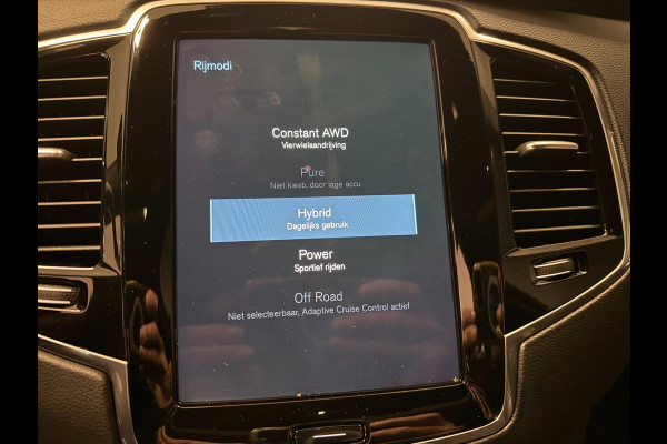 Volvo XC90 2.0 T8 Recharge AWD R-Design 455PK L-RANGE 7P PANO/LEDER/NAVI/CAM/H-KARDON/DAB///