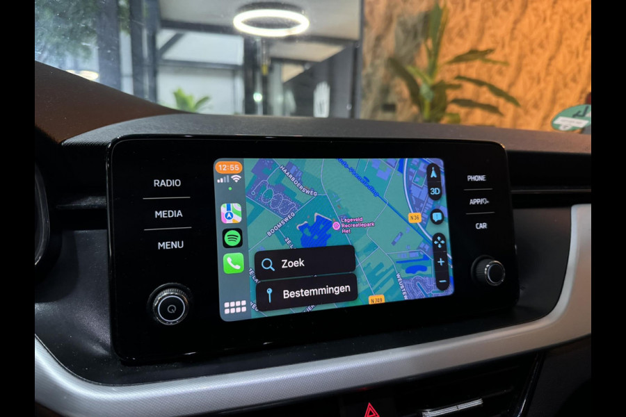 Škoda Kamiq 1.0 TSI Sport Business Garantie Carplay StoelVW Lane Ass Front Ass DAB Cruise Clima Navi LED Rijklaar