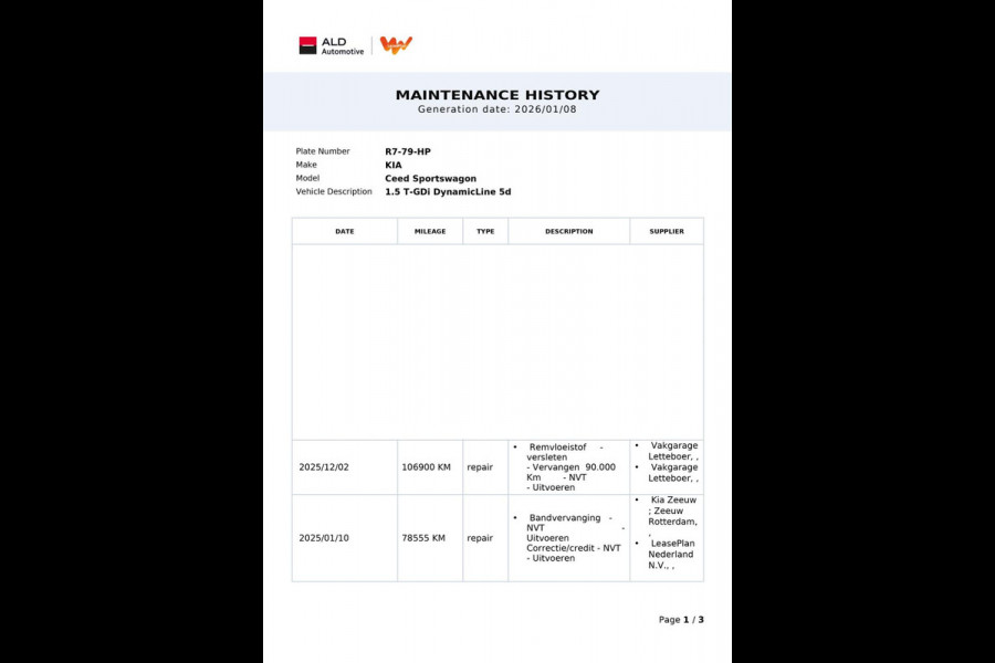 Kia Ceed Sportswagon 1.5 T-GDi DynamicLine|160PK|TREKH.|CARPLAY+ANDROID|CAMERA|CLIMATE+CRUISE CONTROL|1E EIG.|INCL.BTW|NL AUTO|NAP