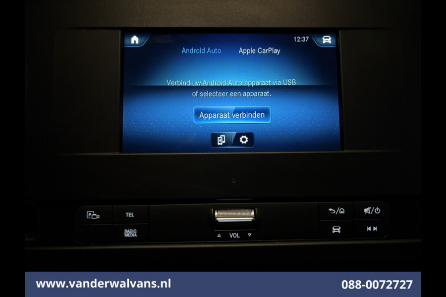 Mercedes-Benz Sprinter 317 CDI 170pk L3H2 Euro6 Airco | Camera | Apple Carplay | Cruisecontrol Android Auto, Chauffeursstoel, Stoelverwarming, 270 Graden Achterdeuren, Bijrijdersbank
