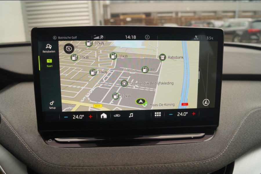 Škoda ENYAQ iV 60 180pk 62kWh -SOH90%-TREKHAAK-NAVI-ECC-PDC-