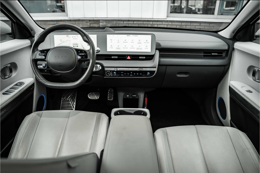 Hyundai IONIQ 5 Lounge 73kWh | Matte lak | Leder | 96.8%SOH | ACC | Relax Pakket