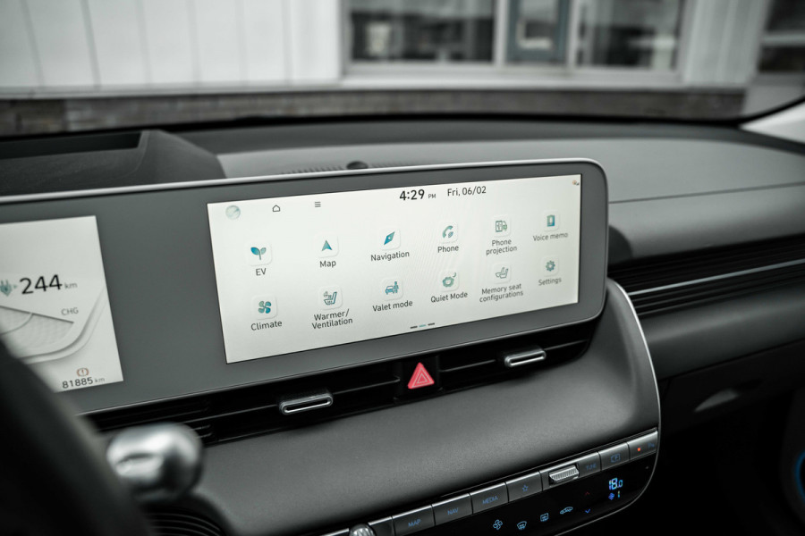 Hyundai IONIQ 5 Lounge 73kWh | Matte lak | Leder | 96.8%SOH | ACC | Relax Pakket