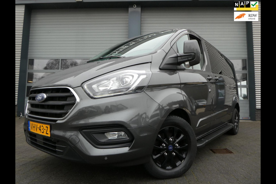 Ford Transit Custom 320 2.0 TDCI 170pk, L2, DC, Dubbel Cabine, Automaat, Camera, LED.