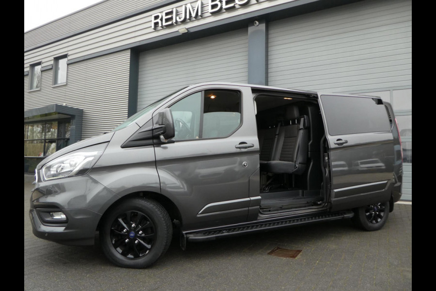 Ford Transit Custom 320 2.0 TDCI 170pk, L2, DC, Dubbel Cabine, Automaat, Camera, LED.