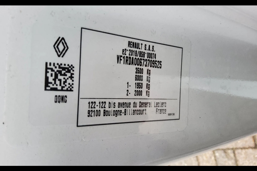 Renault Master 150.35 EURO 6 L2H2 GESLOTEN WIT - V-25-KKP - 2x ZIJSCHUIFDEUR - BPM VRIJ!