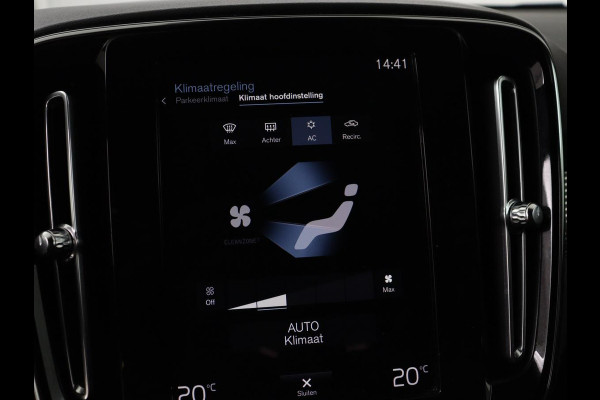 Volvo XC40 1.5 T4 Plug-in hybrid R Design | Leder/Alcantara | Carplay | Navigatie | Parkeerverwarming | Keyless | Cruise control | Parkeerhulp | Climate control | Full LED | PHEV