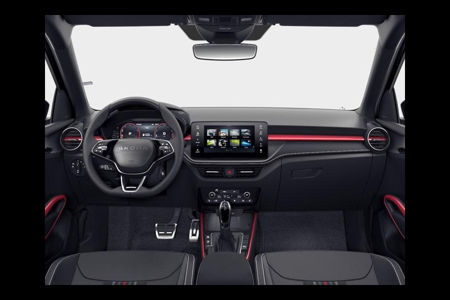 Škoda Fabia Monte Carlo 1.0 TSI 115 pk 7 versn. DSG | Navigatie pakket | Travel assist | Licht en Zicht plus | Verwarmbare voorstoelen | 18 inch lichtmetalen velgen