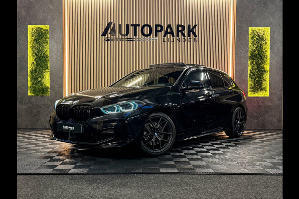 BMW 1-serie 118i M Sport | PANORAMADAK | MEMORY|KEYLESS | SFEERVERLICHTING|LED|FABRIEKSGARANTIE