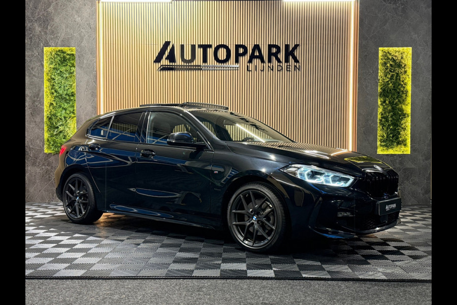 BMW 1-serie 118i M Sport | PANORAMADAK | MEMORY|KEYLESS | SFEERVERLICHTING|LED|FABRIEKSGARANTIE