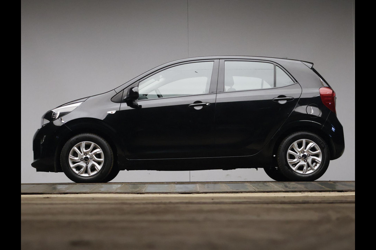 Kia Picanto 1.0 CVVT ComfortPlusLine Navigator Sport (APPLE CARPLAY,NAVI,CAMERA,AIRCO,SPORTSTOELEN,LM VELGEN,NETTE STAAT)