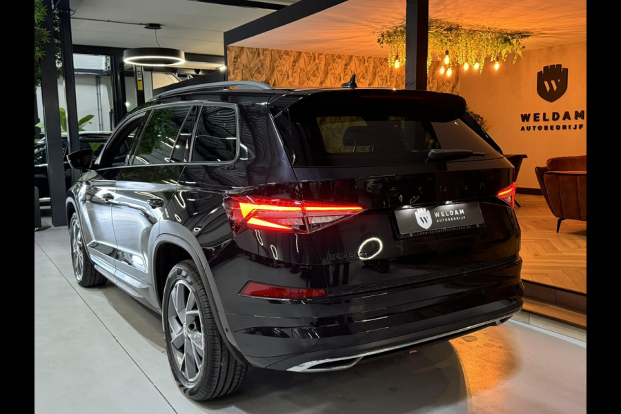 Škoda Kodiaq 2.0 TSI 4x4 Sportline Business Garantie Facelift StoelVentilatie Leder Camera StoelVW StuurVW Sfeer Off-Road Rijklaar
