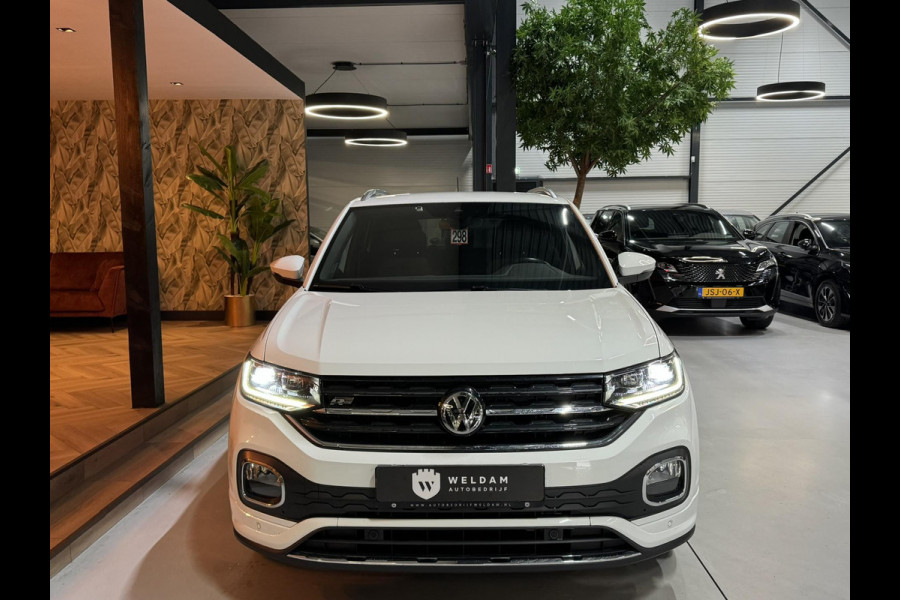 Volkswagen T-Cross 1.0 TSI R-Line Garantie Carplay Blindspot Adoptieve Cruise Virtueel Dash Navi Clima Keyless Led Dab Rijklaar