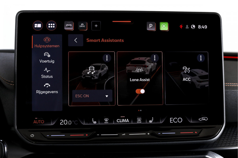 CUPRA Formentor 1.5 TSI e-Hybrid 272 PK VZ Performance | Dig. Cockpit | Adapt. Cruise | Stoel-+Stuurverw. | PDC | Camera | NAV + App. Connect | ECC | Sennheiser | Elek. Klep | LM 19" | 6918
