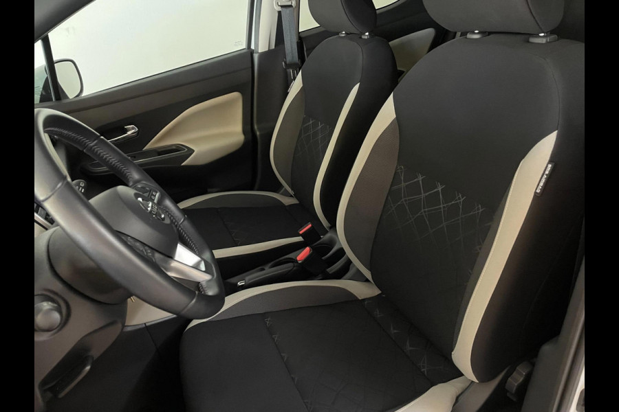 Nissan Micra 1.0 IG-T N-Connecta 100PK AIRCO NAVI CRUISE PARELMOER WIT VELGEN PDC NIEUWSTAAT