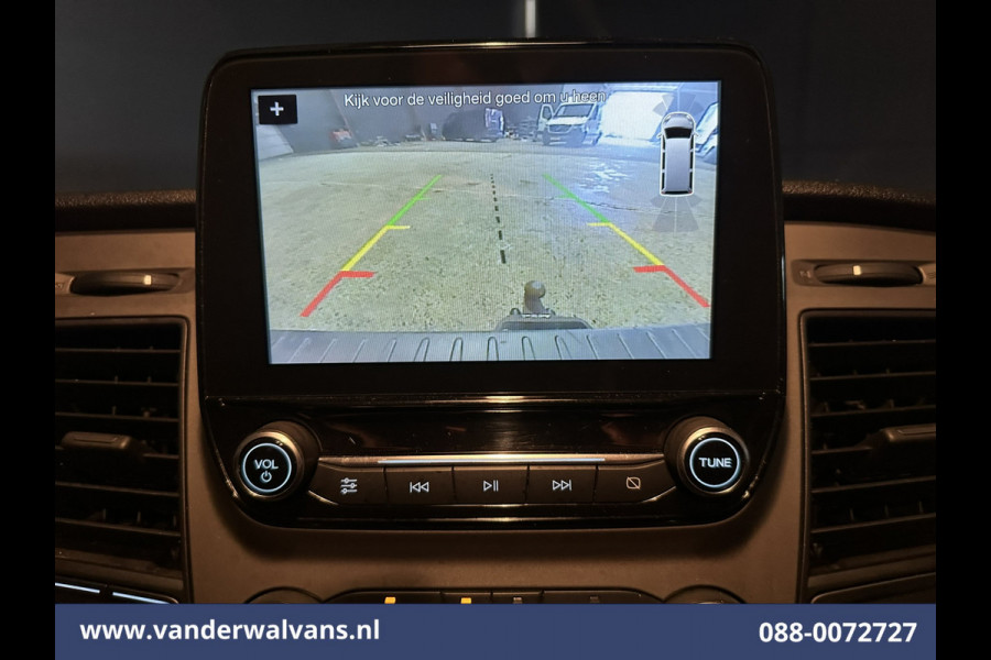 Ford Transit Custom 2.0 TDCI 131pk L2H1 Euro6 Airco | Camera | Apple Carplay | LED | 2700kg Trekhaak Android Auto, Cruisecontrol, Stoelverwarming, Verwarmde voorruit, Parkeersensoren, Sidebars, Bijrijdersbank