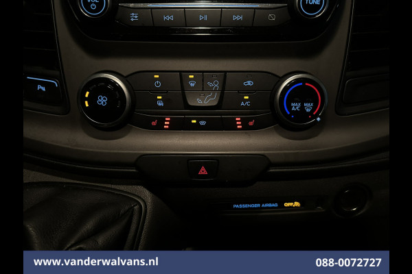 Ford Transit Custom 2.0 TDCI 131pk L2H1 Euro6 Airco | Camera | Apple Carplay | LED | 2700kg Trekhaak Android Auto, Cruisecontrol, Stoelverwarming, Verwarmde voorruit, Parkeersensoren, Sidebars, Bijrijdersbank