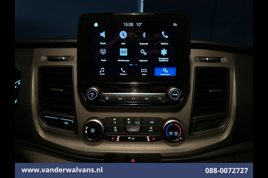 Ford Transit Custom 2.0 TDCI 131pk L2H1 Euro6 Airco | Camera | Apple Carplay | LED | 2700kg Trekhaak Android Auto, Cruisecontrol, Stoelverwarming, Verwarmde voorruit, Parkeersensoren, Sidebars, Bijrijdersbank