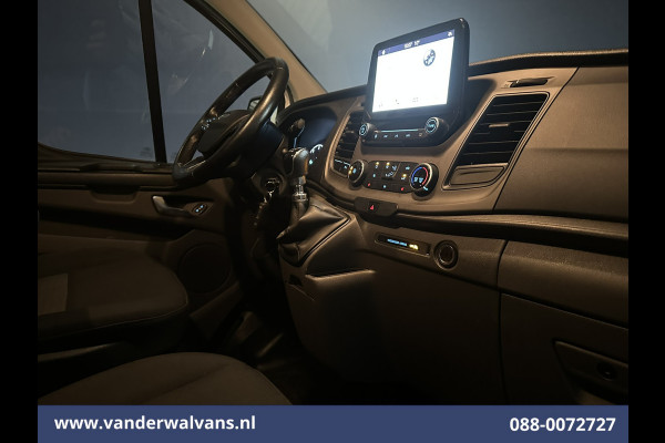 Ford Transit Custom 2.0 TDCI 131pk L2H1 Euro6 Airco | Camera | Apple Carplay | LED | 2700kg Trekhaak Android Auto, Cruisecontrol, Stoelverwarming, Verwarmde voorruit, Parkeersensoren, Sidebars, Bijrijdersbank