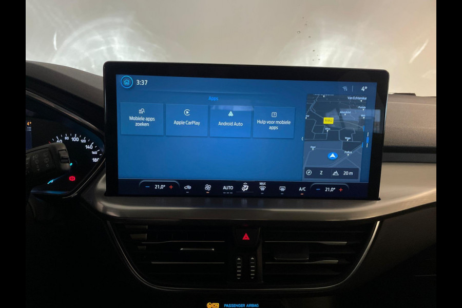 Ford Focus 1.0 EcoBoost Hybrid Titanium AIRCO NAVI CRUISE ELEK RAMEN CENT VERG VELGEN KEYLESS PRIVACYGLAS NIEUWSTAAT