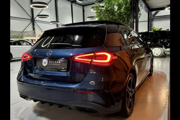 Mercedes-Benz A-Klasse 200 AMG Line Edition Garantie Pano Ambient Night Camera StoelVW Carplay Cruise Clima Navi PDC Led Rijklaar