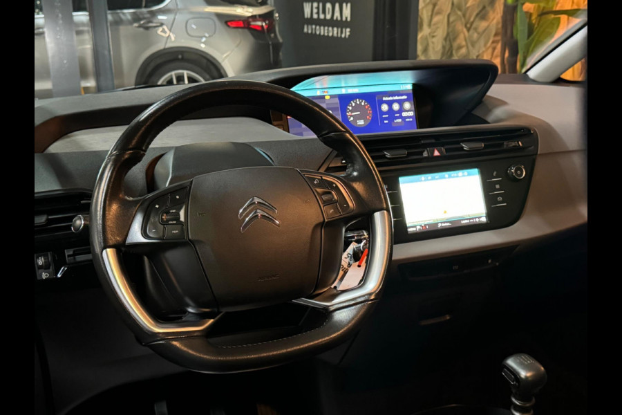 Citroën C4 Spacetourer 1.2 PureTech Garantie Ruime Gezinswagen LED CarPlay Navi Clima Cruise Lane PDC Rijklaar