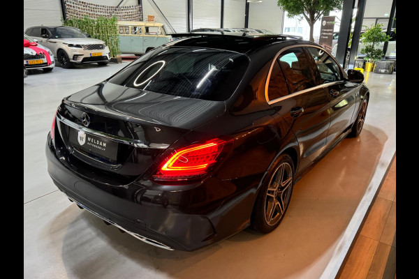 Mercedes-Benz C-Klasse 200 Business Solution AMG Garantie NAP Pano Camera PDC Cruise Digitale Cockpit Sfeer Clima Navi Rijklaar