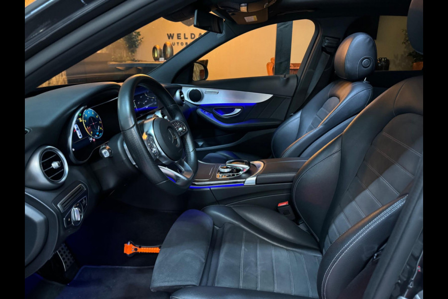 Mercedes-Benz C-Klasse 200 Business Solution AMG Garantie NAP Pano Camera PDC Cruise Digitale Cockpit Sfeer Clima Navi Rijklaar