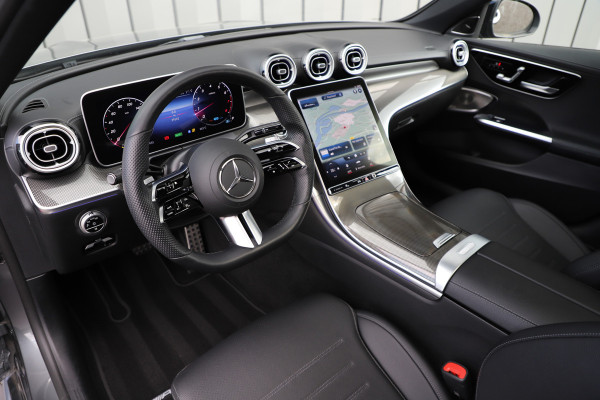 Mercedes-Benz C-Klasse 200 AMG | Pano | Burmester | Sfeerverlichting | Distronic | Keyles-go | Memory | Carbon | Digital-light | NL-auto | 2021.