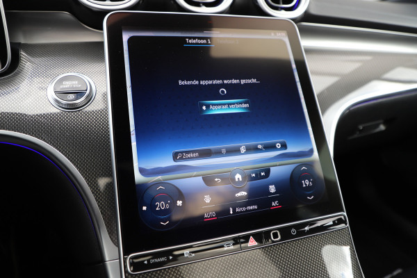 Mercedes-Benz C-Klasse 200 AMG | Pano | Burmester | Sfeerverlichting | Distronic | Keyles-go | Memory | Carbon | Digital-light | NL-auto | 2021.