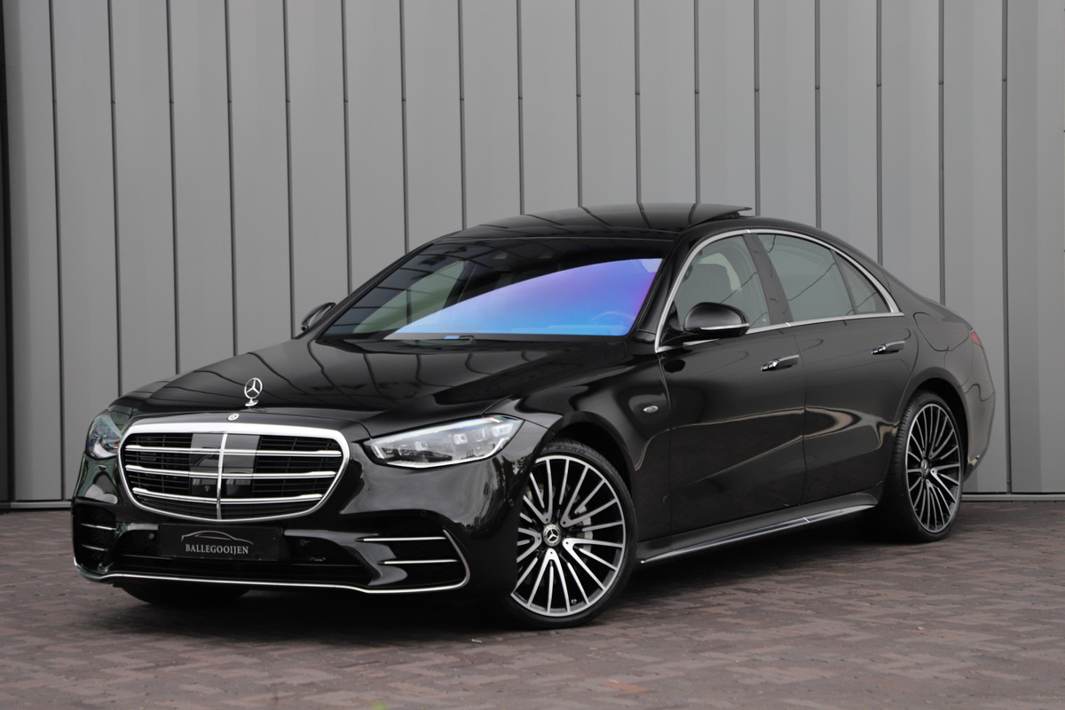 Mercedes-Benz S-Klasse 450e AMG | 408PK | Head-up | Entertainment | Luchtvering | Achterasbesturing | Massage | Digital-light | Keyless-go | 2024.