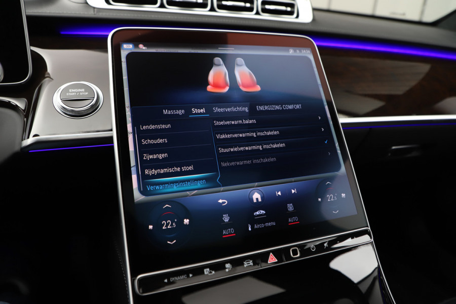 Mercedes-Benz S-Klasse 450e AMG | 408PK | Head-up | Entertainment | Luchtvering | Achterasbesturing | Massage | Digital-light | Keyless-go | 2024.
