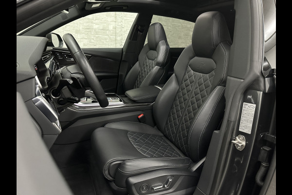 Audi Q8 SQ8 4.0 V8 | RS-Stoelen | Panorama | Massage | Ventilatie | 23'' | B&O Sound | Trekhaak | Bovag Garantie | Carbon | Luchtvering | Black-Optic | Nw.Pr, 220733,=  | Memory | Leder | Matrix-LED | Carplay | 57800,= ex bpm en btw export | BTW Auto 81300,= ex btw.
