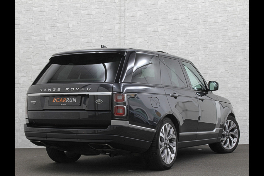Land Rover Range Rover P400 404pk Hybrid Autobiography | Dealer Onderhouden | Nieuw Accu-Pakket | Panorama | ACC | 360 Camera | Massage | Stoelventilatie V+A | ISO-Glas | Meridian-Sound | Memory Achter | Alcantara Hemelbekleding | Elektrische Achter-Stoelen | Stoelverwarming V+A | 4-Zone Clima | Keyless-Entry | Luchtvering |
