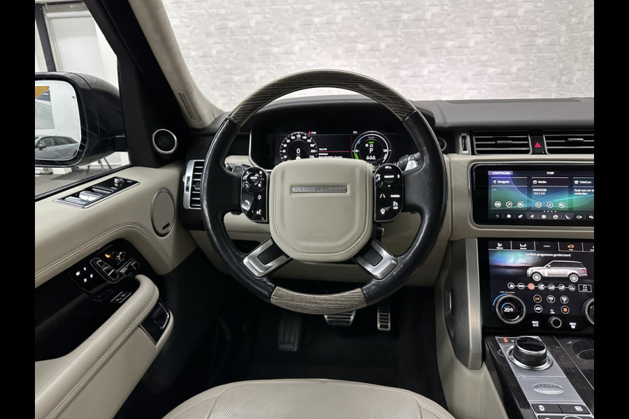 Land Rover Range Rover P400 404pk Hybrid Autobiography | Dealer Onderhouden | Nieuw Accu-Pakket | Panorama | ACC | 360 Camera | Massage | Stoelventilatie V+A | ISO-Glas | Meridian-Sound | Memory Achter | Alcantara Hemelbekleding | Elektrische Achter-Stoelen | Stoelverwarming V+A | 4-Zone Clima | Keyless-Entry | Luchtvering |