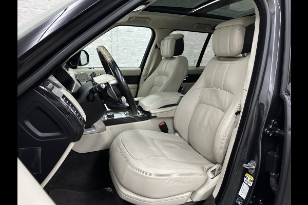 Land Rover Range Rover P400 404pk Hybrid Autobiography | Dealer Onderhouden | Nieuw Accu-Pakket | Panorama | ACC | 360 Camera | Massage | Stoelventilatie V+A | ISO-Glas | Meridian-Sound | Memory Achter | Alcantara Hemelbekleding | Elektrische Achter-Stoelen | Stoelverwarming V+A | 4-Zone Clima | Keyless-Entry | Luchtvering |