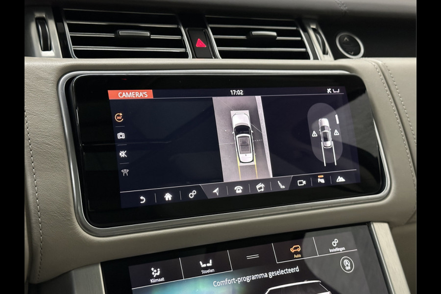 Land Rover Range Rover P400 404pk Hybrid Autobiography | Dealer Onderhouden | Nieuw Accu-Pakket | Panorama | ACC | 360 Camera | Massage | Stoelventilatie V+A | ISO-Glas | Meridian-Sound | Memory Achter | Alcantara Hemelbekleding | Elektrische Achter-Stoelen | Stoelverwarming V+A | 4-Zone Clima | Keyless-Entry | Luchtvering |