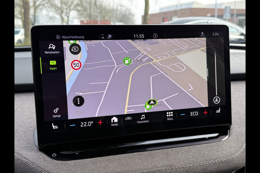 Škoda ENYAQ iV BWJ 2021 | 180PK SOH91,3% 60 First Edition | TREKHAAK | CLIMA | NAVI | STOEL&STUURWIEL VERW | PDC | CAMERA | CARPLAY