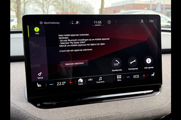 Škoda ENYAQ iV BWJ 2021 | 180PK SOH91,3% 60 First Edition | TREKHAAK | CLIMA | NAVI | STOEL&STUURWIEL VERW | PDC | CAMERA | CARPLAY