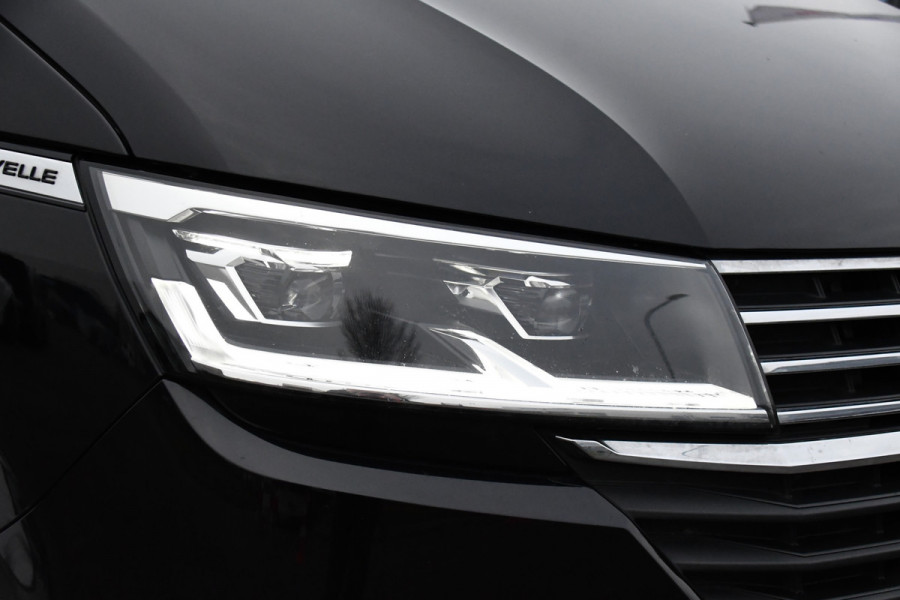 Volkswagen Transporter 2.0 TDI L2H1 30 DC Caravelle Virtual, Camera, Carplay, Leder, LED, 2 x Electrische deur, Clima, Trekhaak, 150pk, Automaat, Uniek! Bulli, Highline!