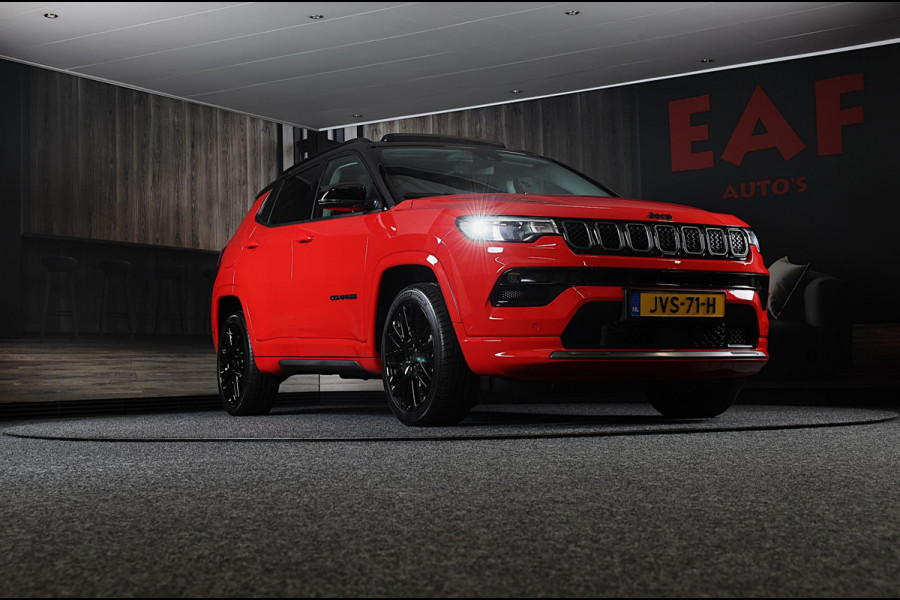 Jeep Compass 1.5T e-Hybrid Limited / AUT / Memory / Leder / Camera / Elek Stoelen / Stoelverkoeling / Open Pano / Led / Pdc / 19 I